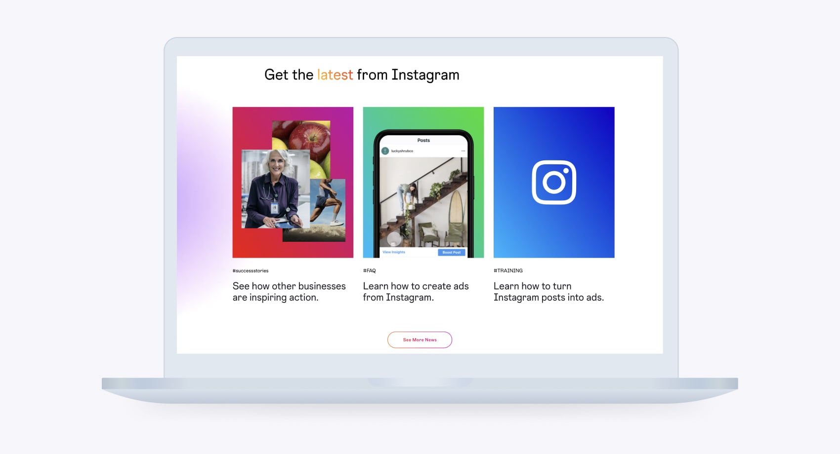 Instagram content to start marketing campaign