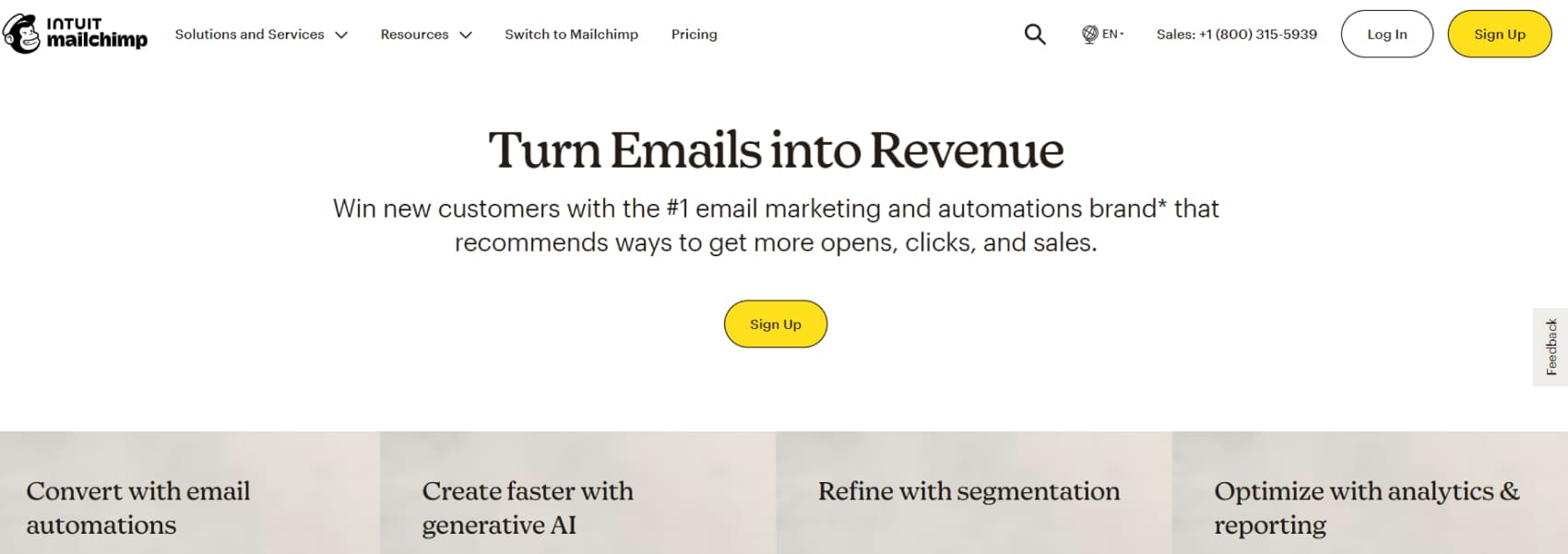 Mailchimp is a tool for inbound marketing