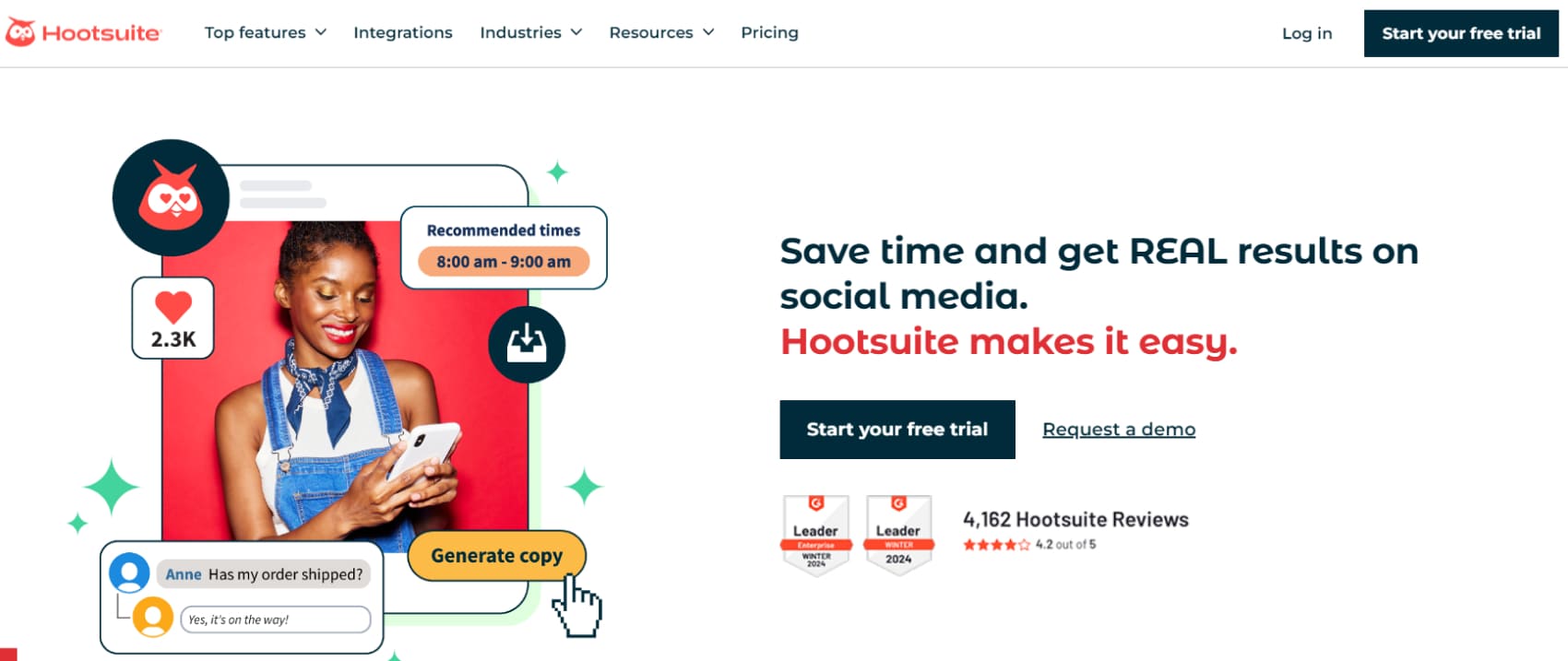 Hootsuite is one of the superior inbound marketing tools