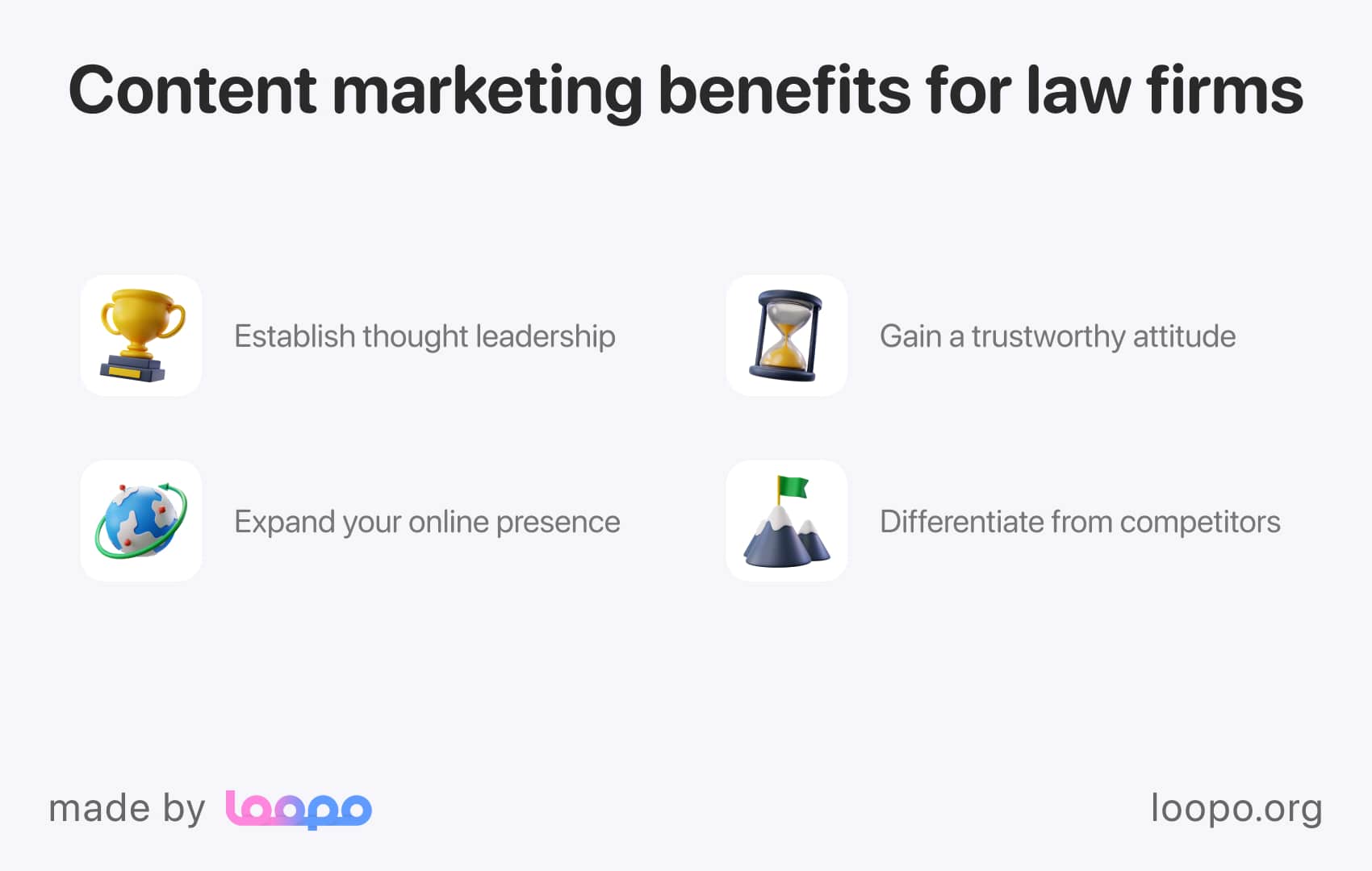 Advantages content marketing can bring to your law firm