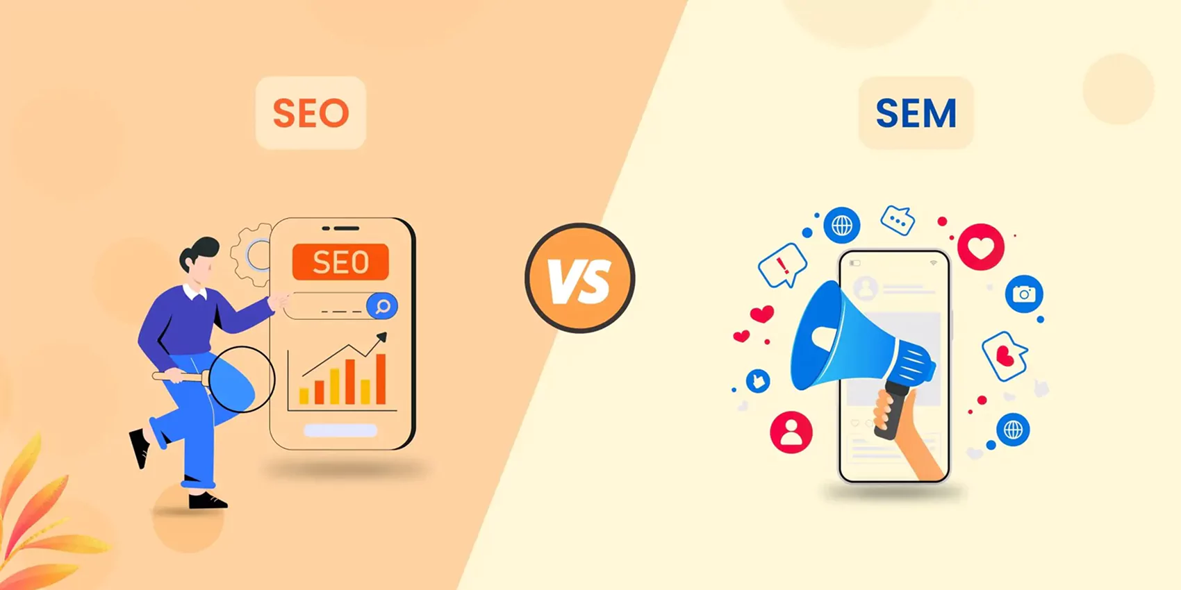 When to focus on SEO vs. SEM