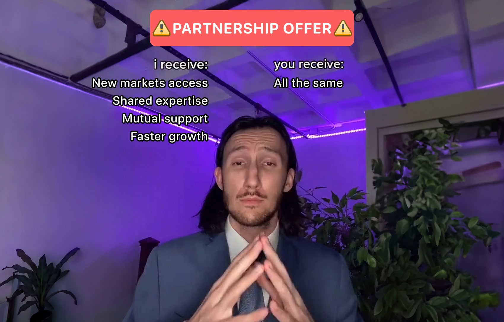 Advantages of the partnership